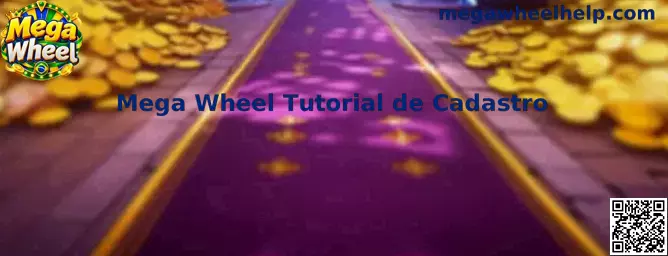 Tutorial detalhado de cadastro no jogo Mega Wheel
